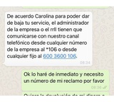 Reclamo a atencion al cliente