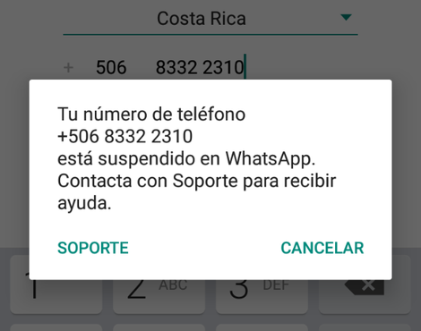 Whatsapp Whatsapp Me Suspendio Injustamente