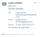 Reclamo a Loop Games