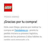 Reclamo a Tienda Lego Colombia