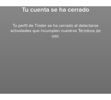 Reclamo a Tinder