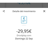 Reclamo a Droolplay