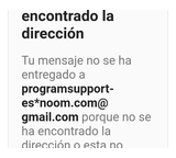 Reclamo a Noom