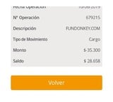 Reclamo a Fundonkey