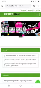 Nunca recibí las fotos