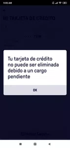 Problema con cobro tarjeta