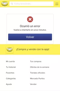 Error en cambio de dirección y en código postal