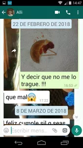 Escarbadiente en una galleta
