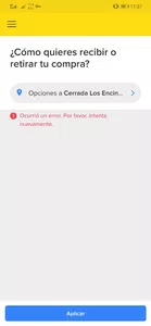 Ocurrió un problema