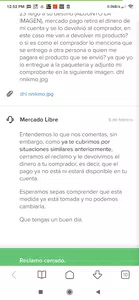 Mercado libre no cumple, paqueteria perdio mi paquete y mercado libre no respond