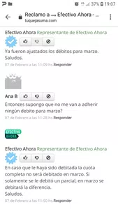 Borran reclamos