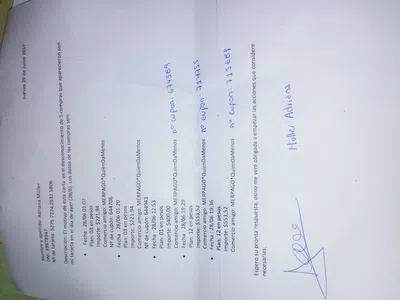Desconocimiento de compra