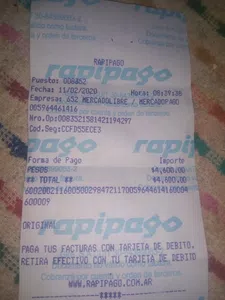 El reintegro de lo abonado $4.600.00