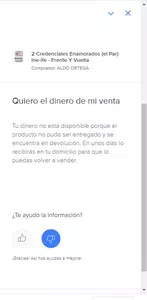 Mercadolibre no promueve artículos personalizados