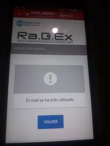 Porque me sale el mail a sido utilisado