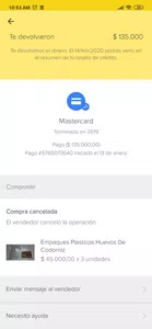 Devolución no ha llegado