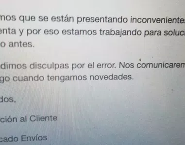 Mercado l hace 3 meses me dijeron q si estaban mal los pecios de mis envios nunc