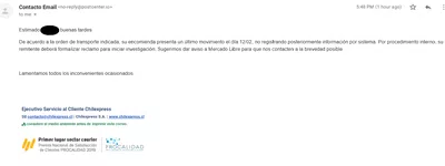 Mi paquete aun no llega parte ii