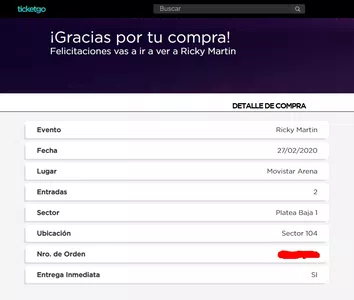 Falta de seriedad y posible estafa con entradas ticket go