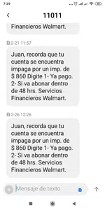 Desconocimiento de débito