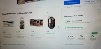 Son prohibidos por cofepris pero a mercado libre no le importa tienda oficial