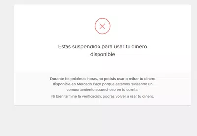 Dinero retenido actividad sospechosa y sin explicacion