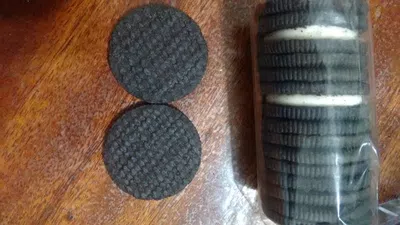 Galletitas oreo sin relleno