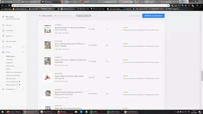 Publicaciones Inactivas para revisación Mercadolibre, lamentable error.