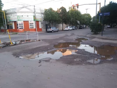 Calle intransitable