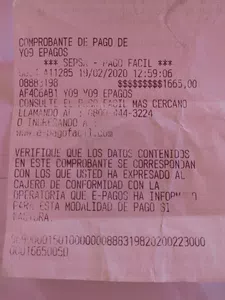 Devolución de dinero