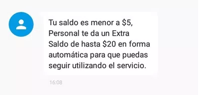 Personal hace recarga s.o.s. automaticamente, sin consultar