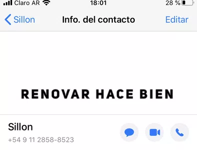 Quiero mi sillón o mi plata