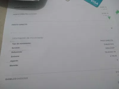 Me descontaron por débito automático y yo no estoy adherido