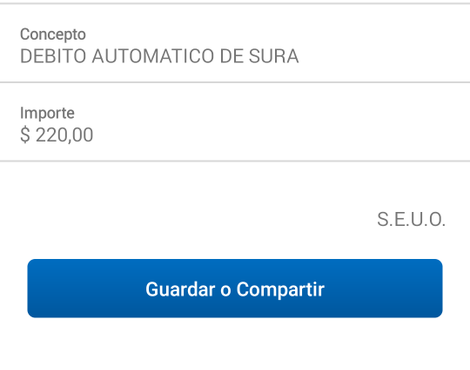Descuento de seguro sura banco patagonia