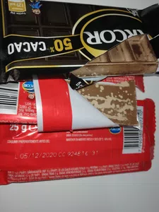 Chocolates en mal estado