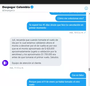 Cerraron mi solicitud de cancelación aun cuando acepté las condiciones