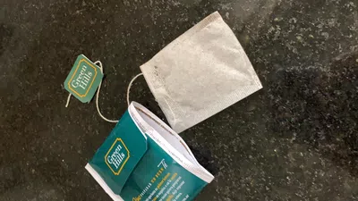 Bolsa de te vacía