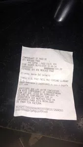 No sé me acreditó el dinero