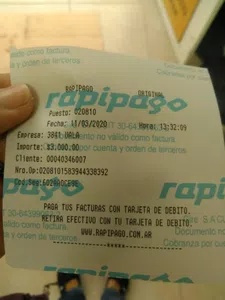 Cancelar un pago