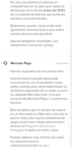 No recibí mi devolución de dinero y mercado libre no me ayudó en lo absoluto