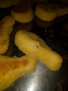 Pata de cucaracha en patita de pollo