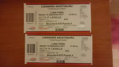 Devolucion de dinero por error del precio de entradas