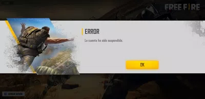 Suspencion de mi cuenta