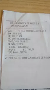 Cablevision no tiene acreditado el pago del mes 03/02/2020