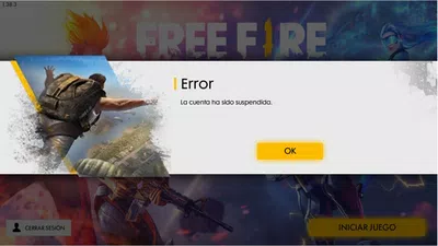 Cuenta suspendida