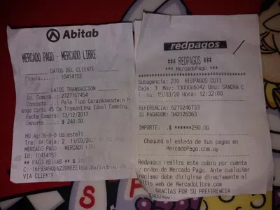 Compre aceite de coco y me vendieron una pala que yo compré el 13 / 12 / 2017
