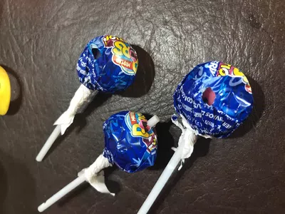 Chupetines abiertos