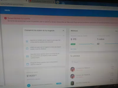Suspendieron mi cuenta