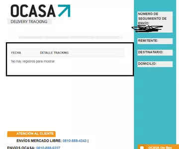 Empresa de envió dudosa