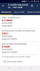Debito de mi tarjeta